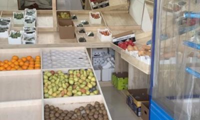 محل خضار ومنتجات للتقبيل