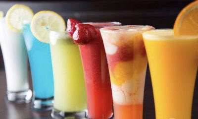 محل عصائر للتقبيل