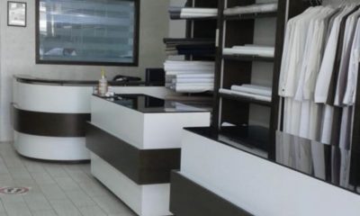 للتقبيل محل خياطة ثياب او لبيع الديكورات